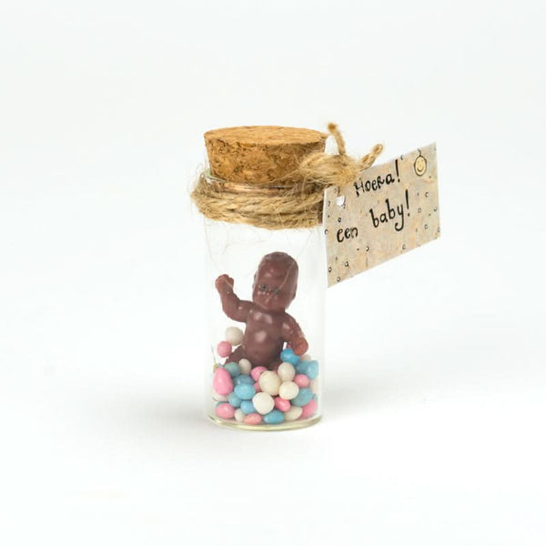 Flesje hoera een baby 2  6cm