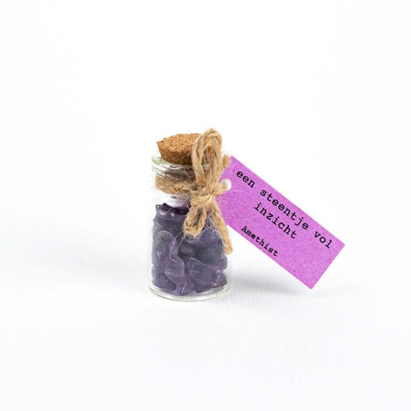 Flasche der Erkenntnis Amethyst