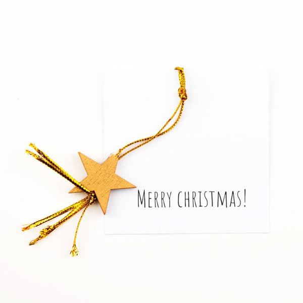 Kleine Karte Frohe Weihnachten
