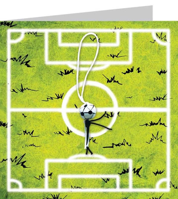 Carte porte-bonheur : Football