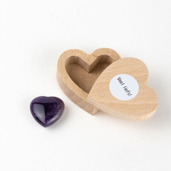 Coffret Coeurs Améthyste