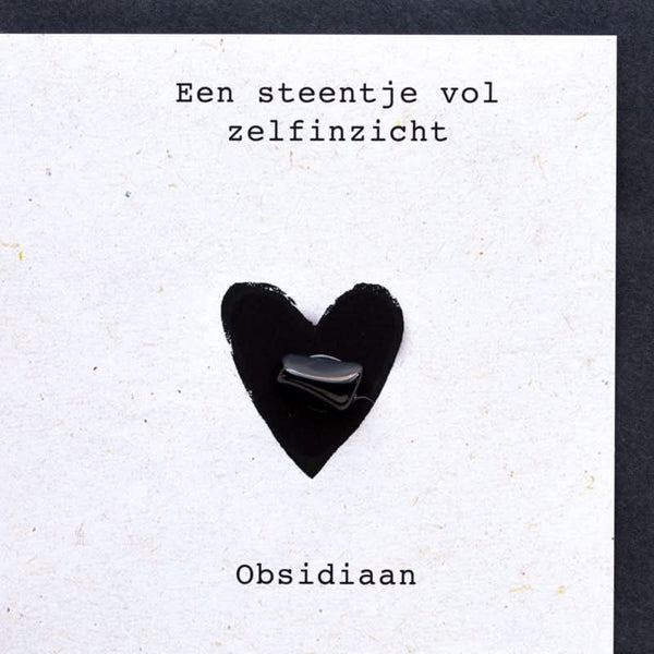 Pierre précieuse obsidienne