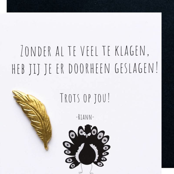 Buchstaben Pfau