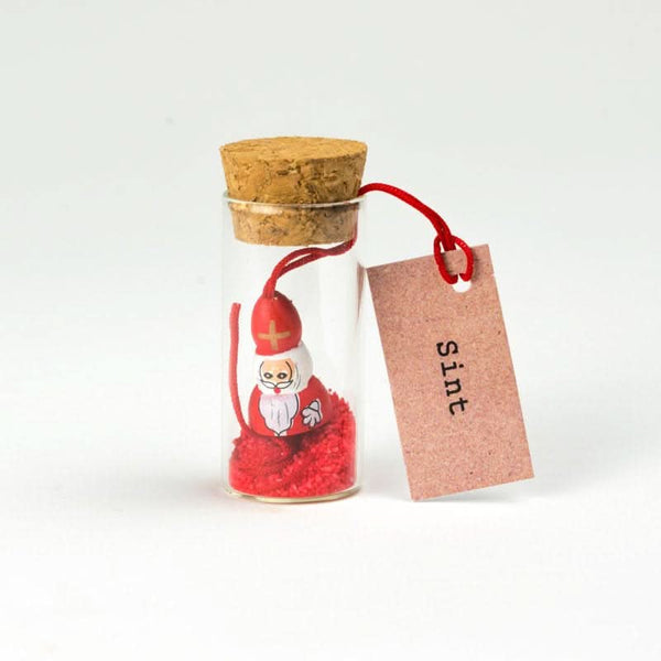 Flasche Nikolaus 6cm