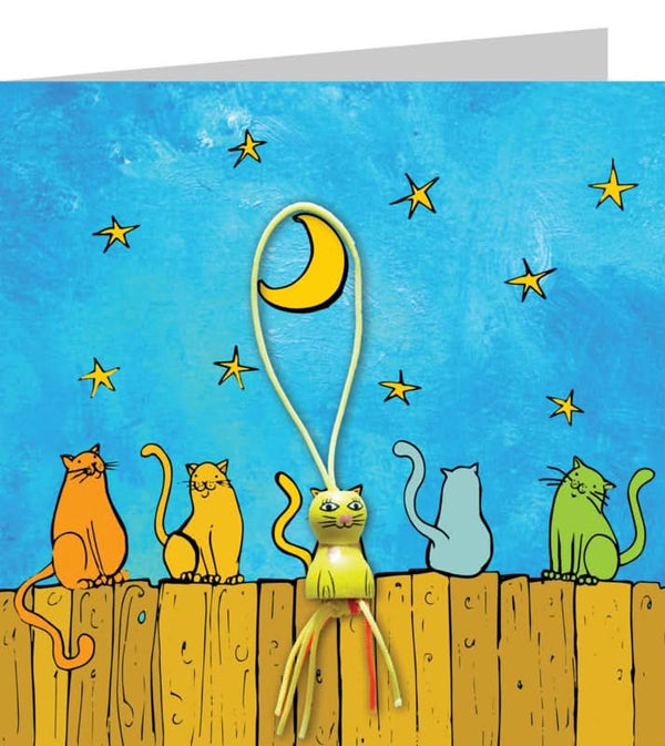 Gelukskaart: Kattennacht