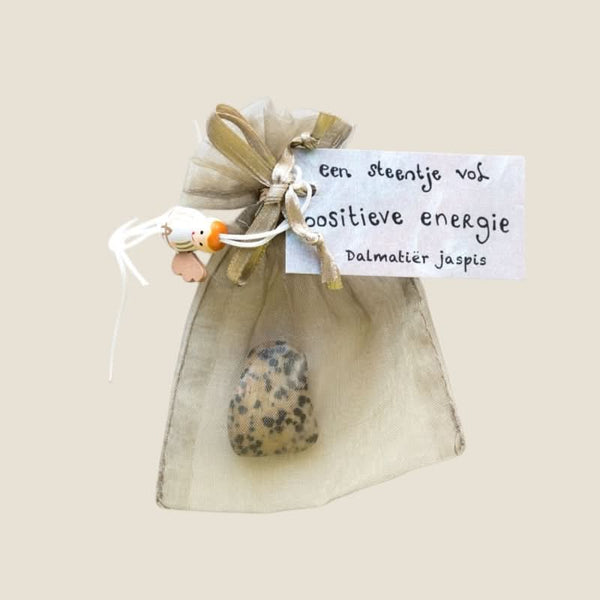 Steentje vol positieve energie