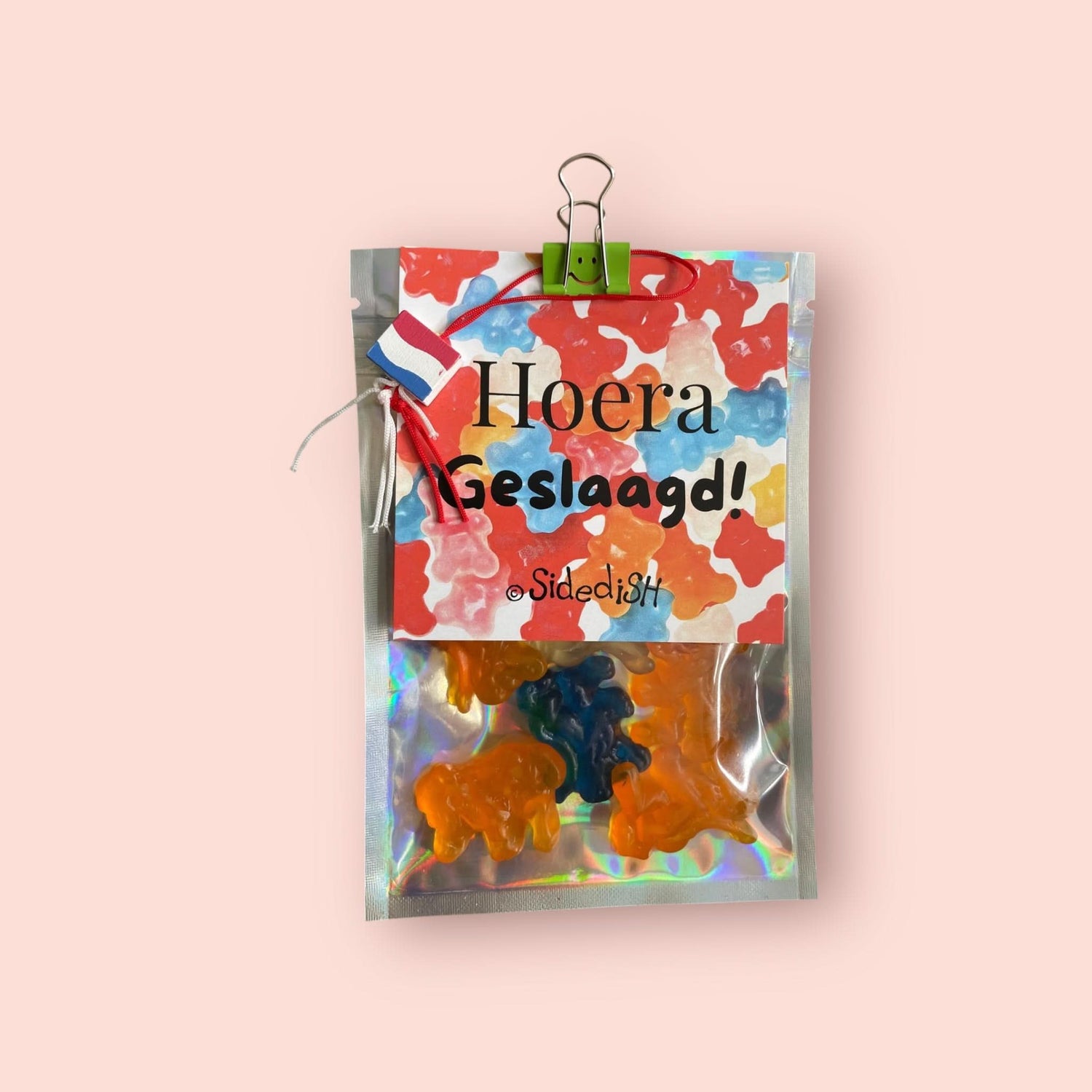 Snoepzakje geslaagd