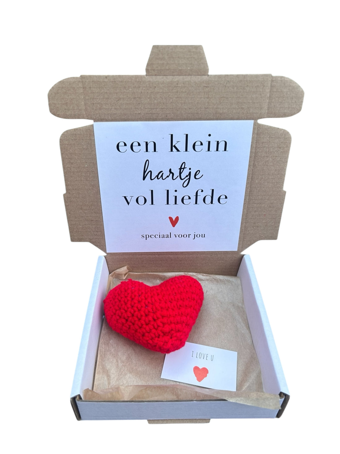 Een klein hartje vol liefde