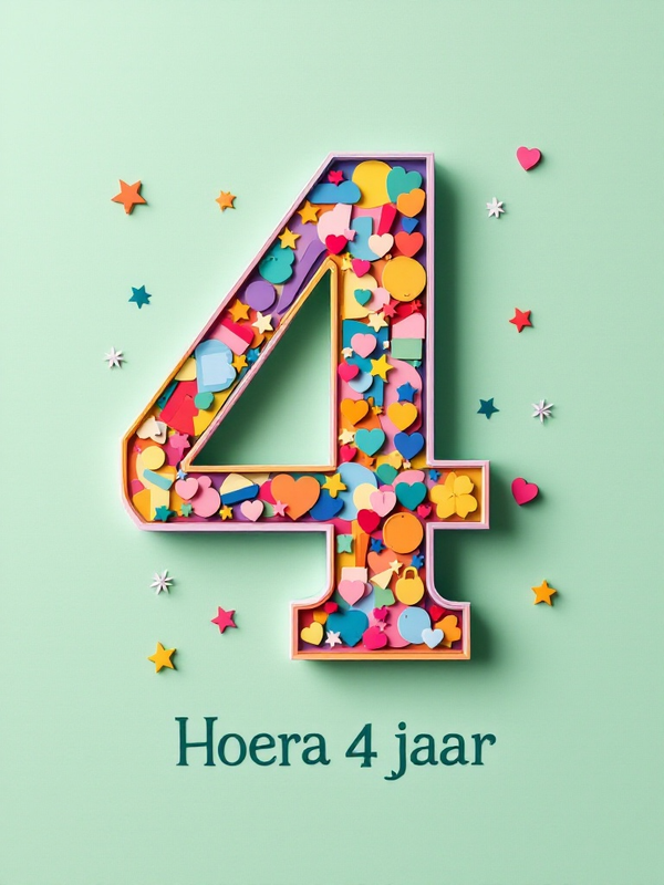 Giga kaart 4 jaar