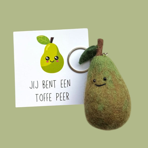 Sleutelhanger peer