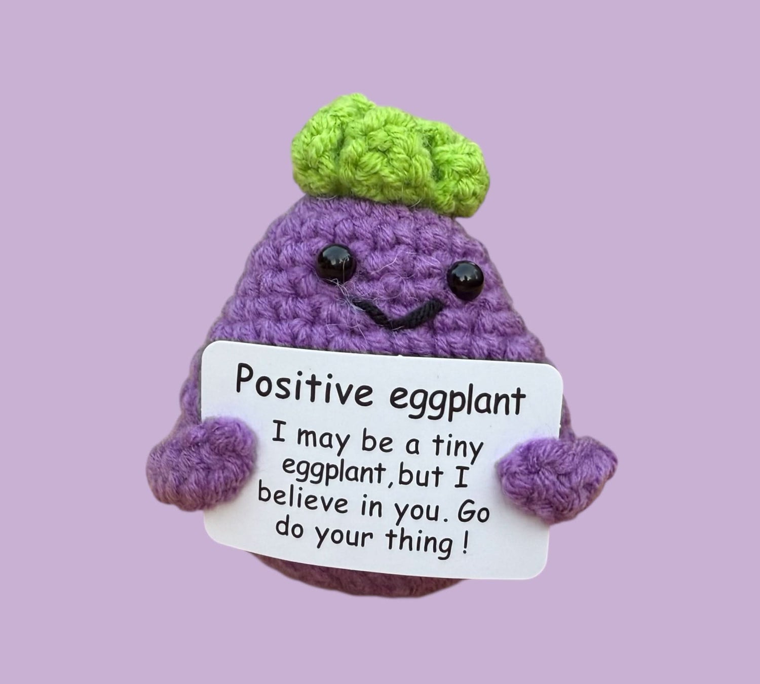 Positive eggplant