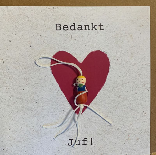 Grußkarte Danke Lehrer