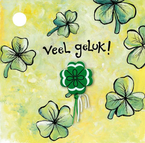 Karte viel Glück