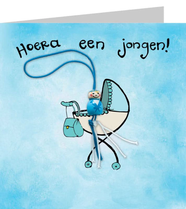 Glückskarte: Junge