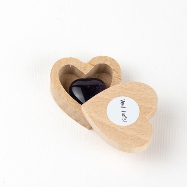 Coffret Coeurs Améthyste