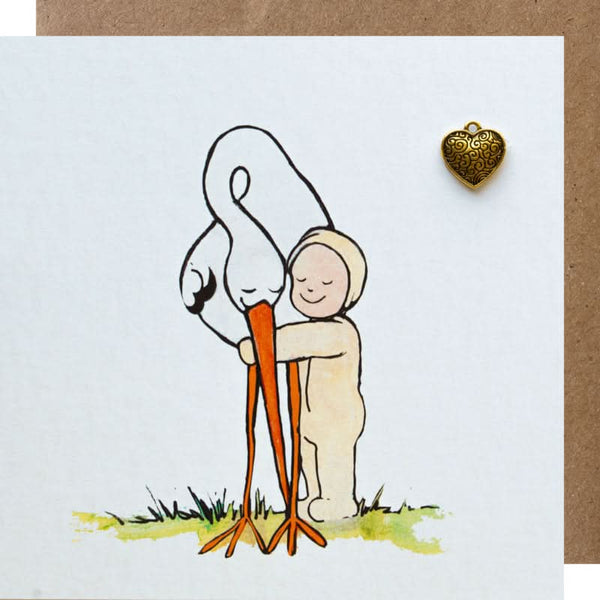 Storch Kuscheltier