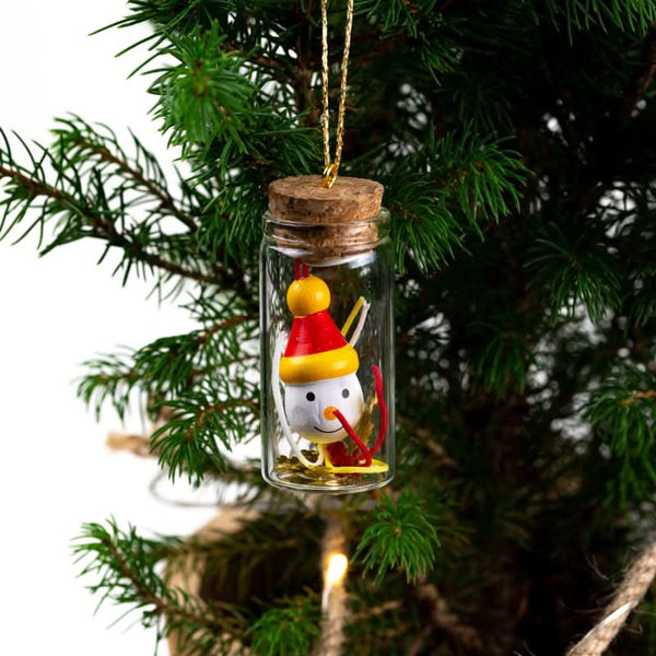 Weihnachtsbaum Schneemann